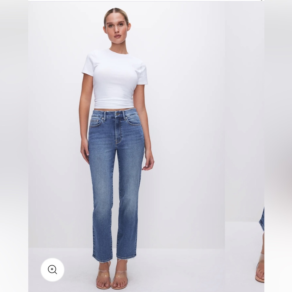 Good American Always Fits Good Legs Straight
